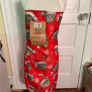 Red Cat Print Apron
